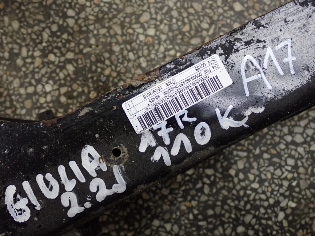 фото №8, Підрамник підрамник підрамник підвіска задня alfa romeo giulia 00505483450 505483450