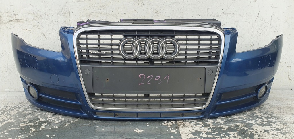 фото №1, Audi a4 b7 ксенон pdc бампер перед передній