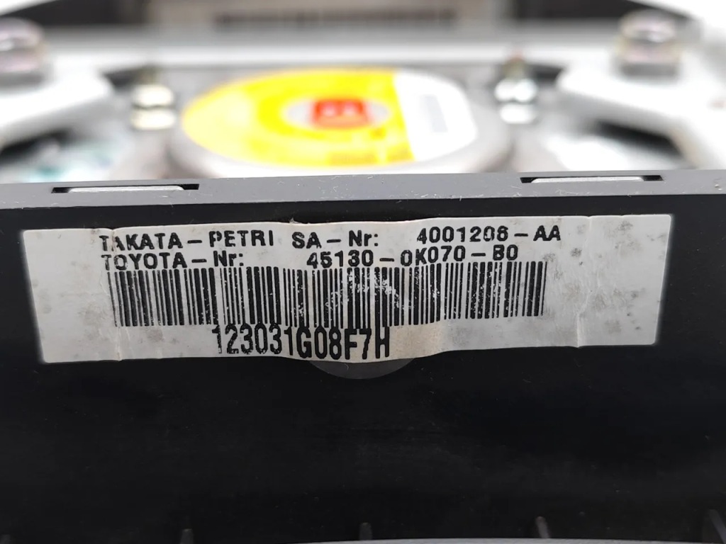 фото №7, Toyota hilux подушка воздушная подушка безопасности руля 2009 шасси cab 4/5dr