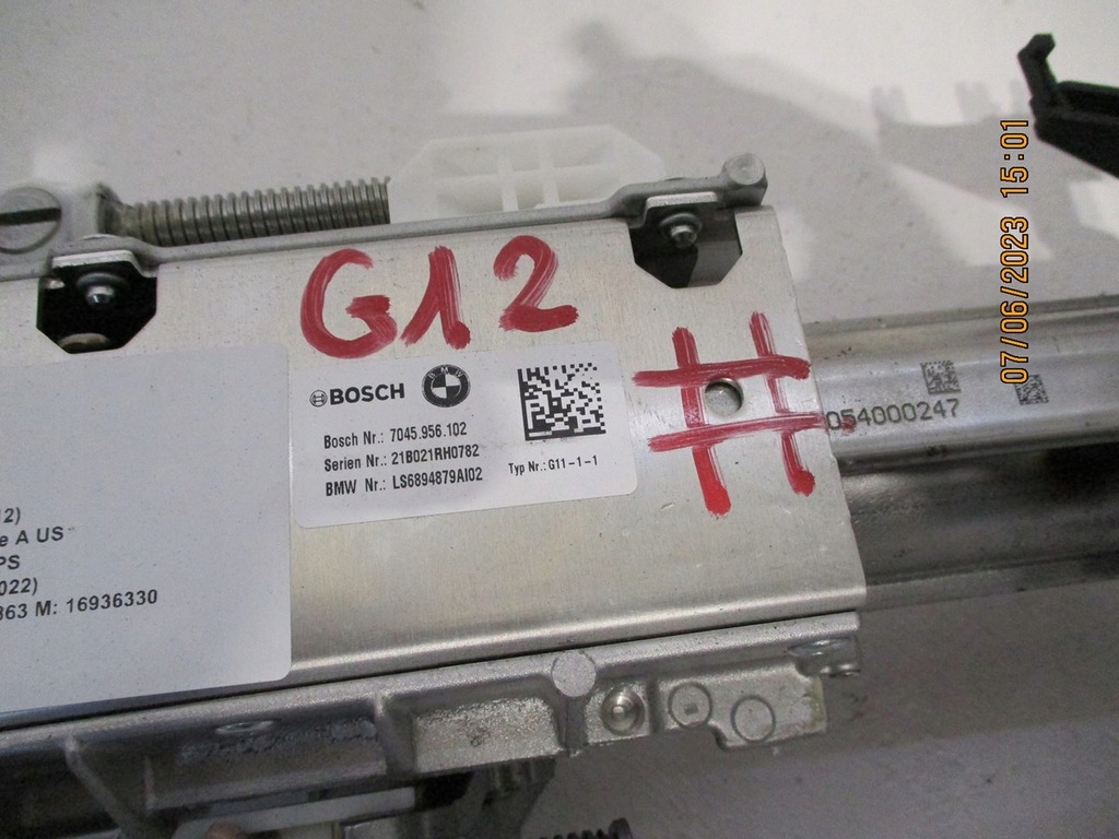 фото №4, Колонка рулевая bmw 7 g11 g12