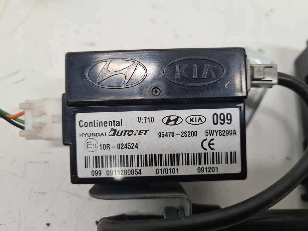 фото №8, Hyundai ix35 бортовий комп'ютер набір 2,0crdi 39101-2f250