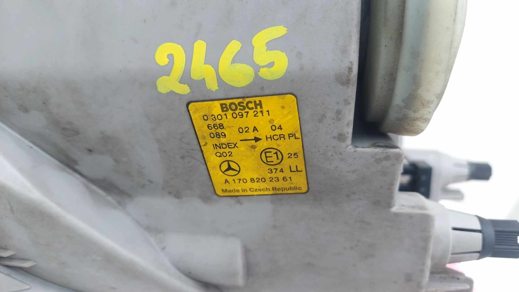 фото №11, Mercedes slk w170 r170 96-04 лампа левая правая перед передняя обычное 2465