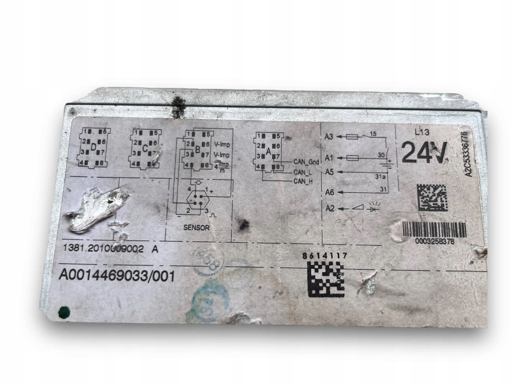 фото №5, Mercedes actros mp4 тахограф 0014469033 !m