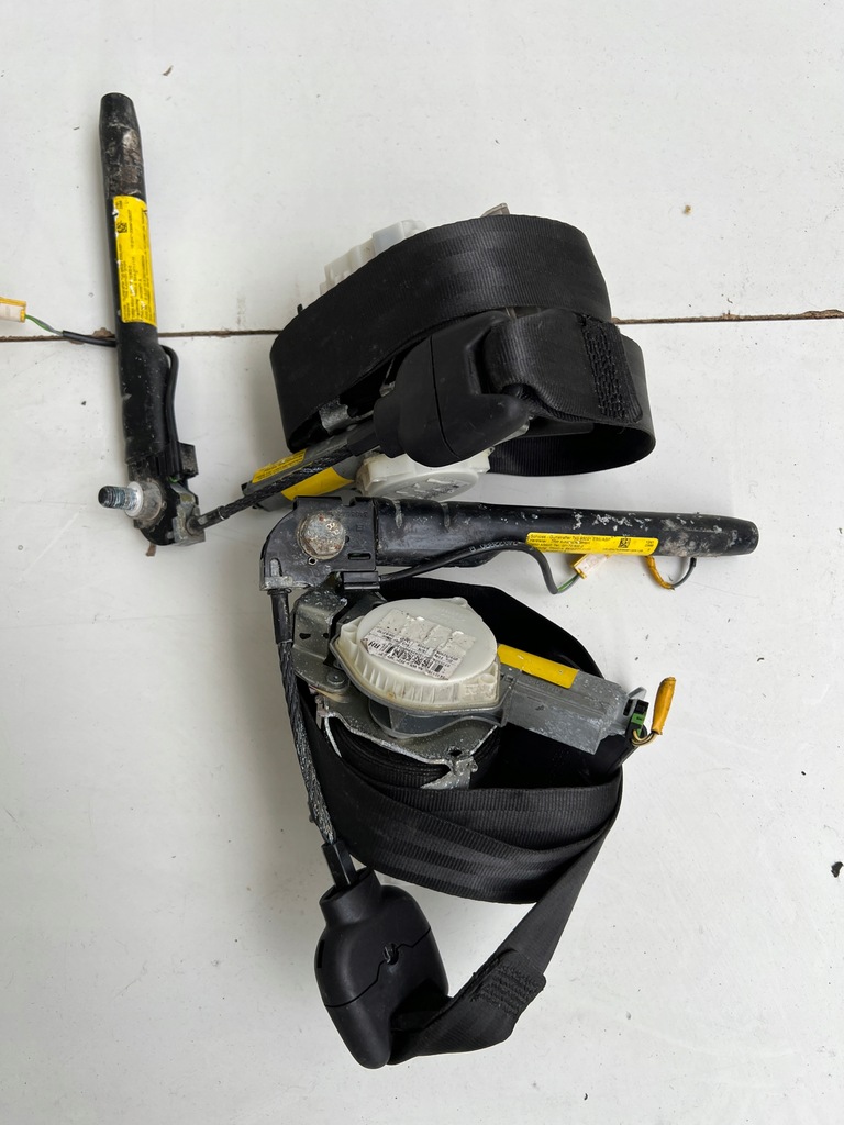 фото №14, Панель приладів консоль подушка безпеки ремені натягувачі fiat 500 przed lift сіра