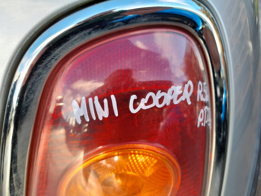 фото №9, Mini cooper r56 лампа правий задня права задня рамка