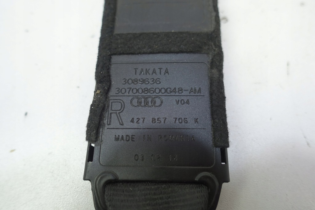 фото №6, Pas безопасности правый перед audi r8 2006-2015