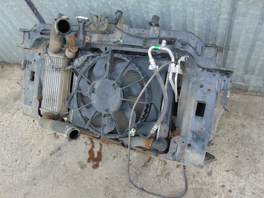 фото №13, Комплект радіатор pas підсилювач kia venga