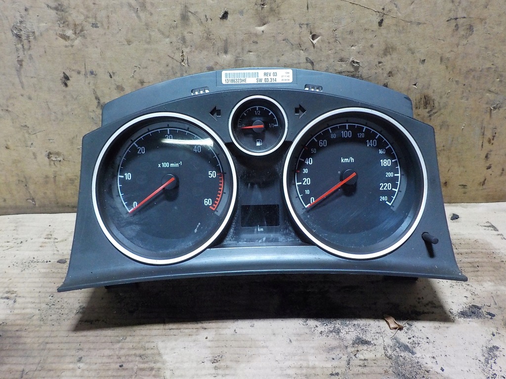 фото №1, Лічильник прилади opel astra h 1.7 cdti