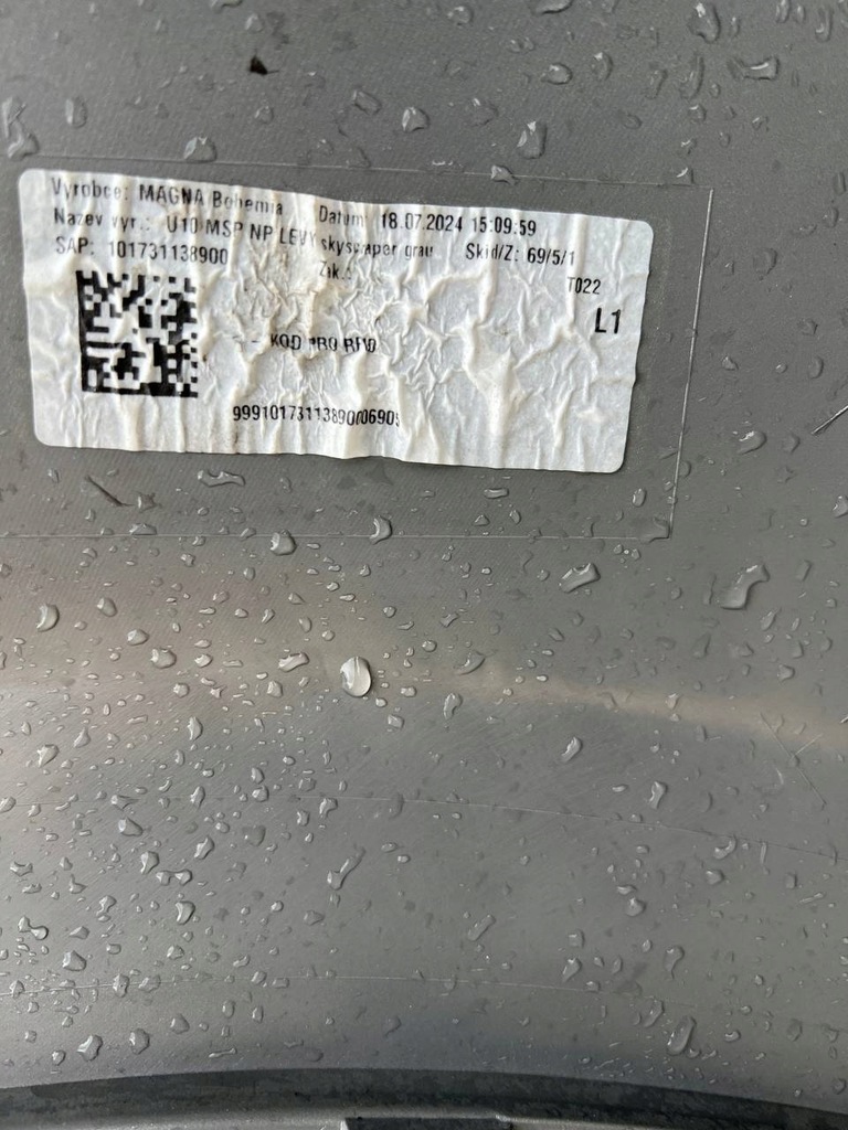 фото №10, Bmw x2 u10 бампер передній m sport c4w skyscraper grey poznan lwow