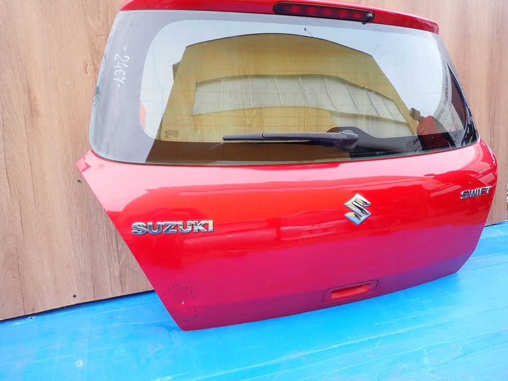 фото №4, Suzuki swift mk6 04-09 крышка багажника багажника стекло задняя zck