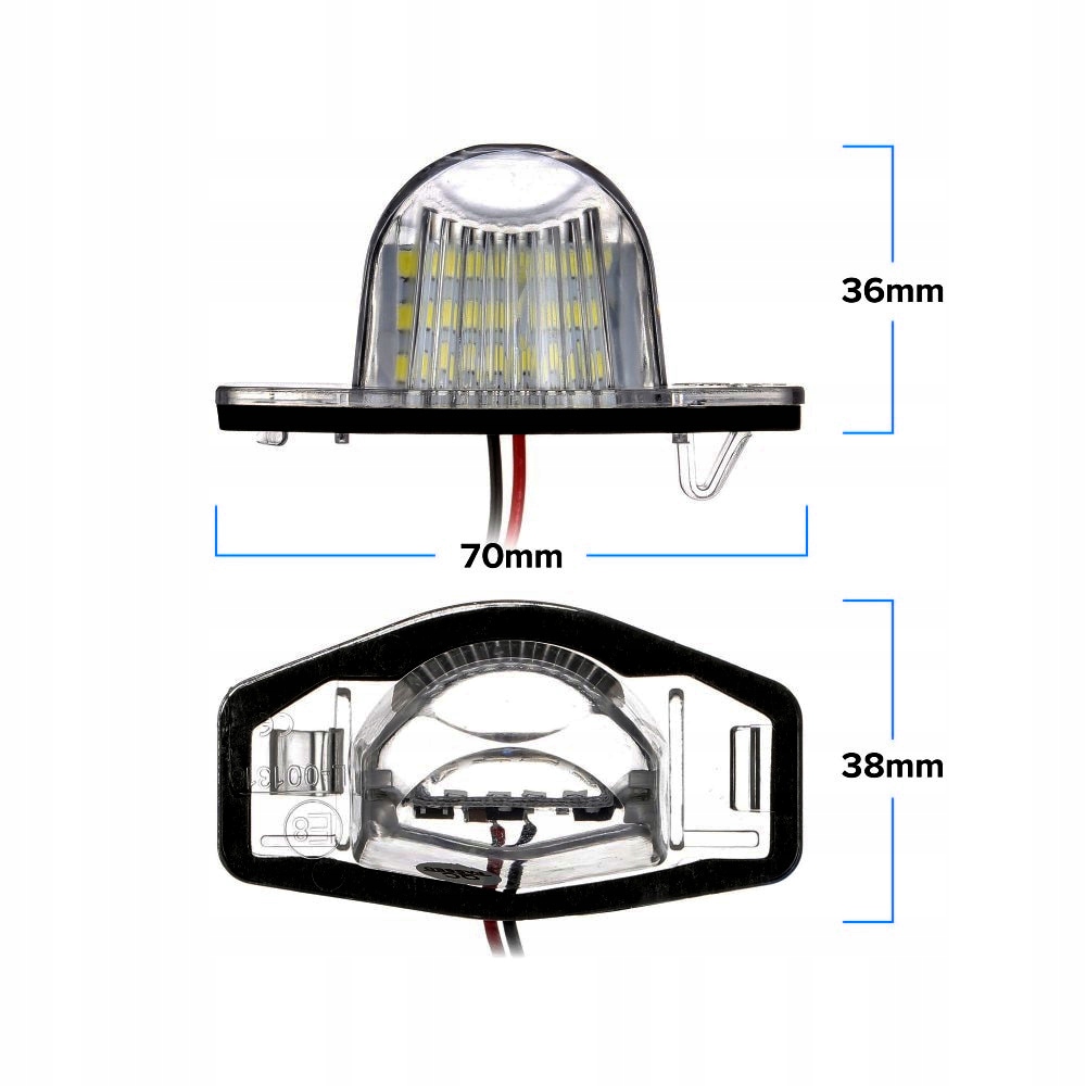 фото №13, Фонари led подсветка номерного знака