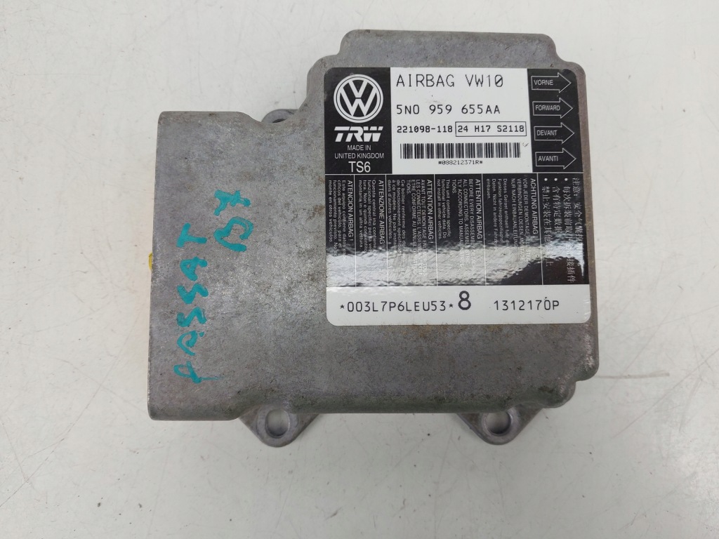 фото №1, Датчик модуль подушка безопасности 5n0959655aa vw passat b7