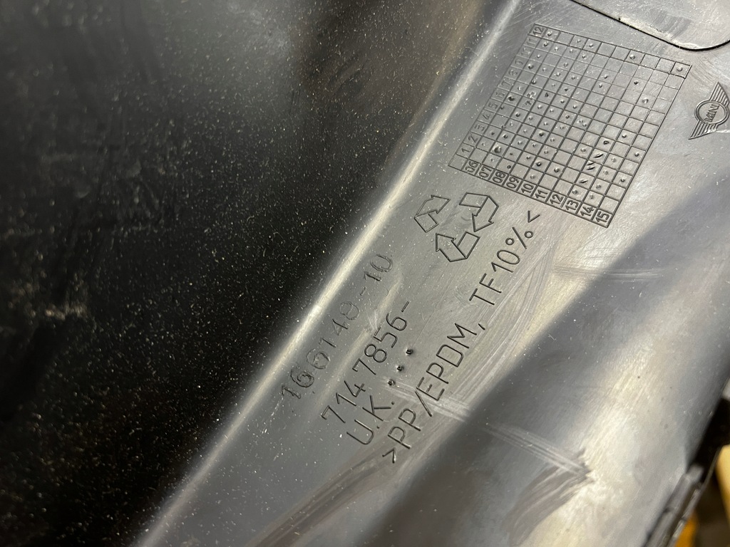 фото №13, Спойлер бампера перед mini cooper s r55 r56 r57 новий oem