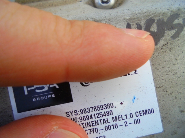 фото №6, Двигатель электрический коробка передач привод ds3 crossback e-tense электрик emr3