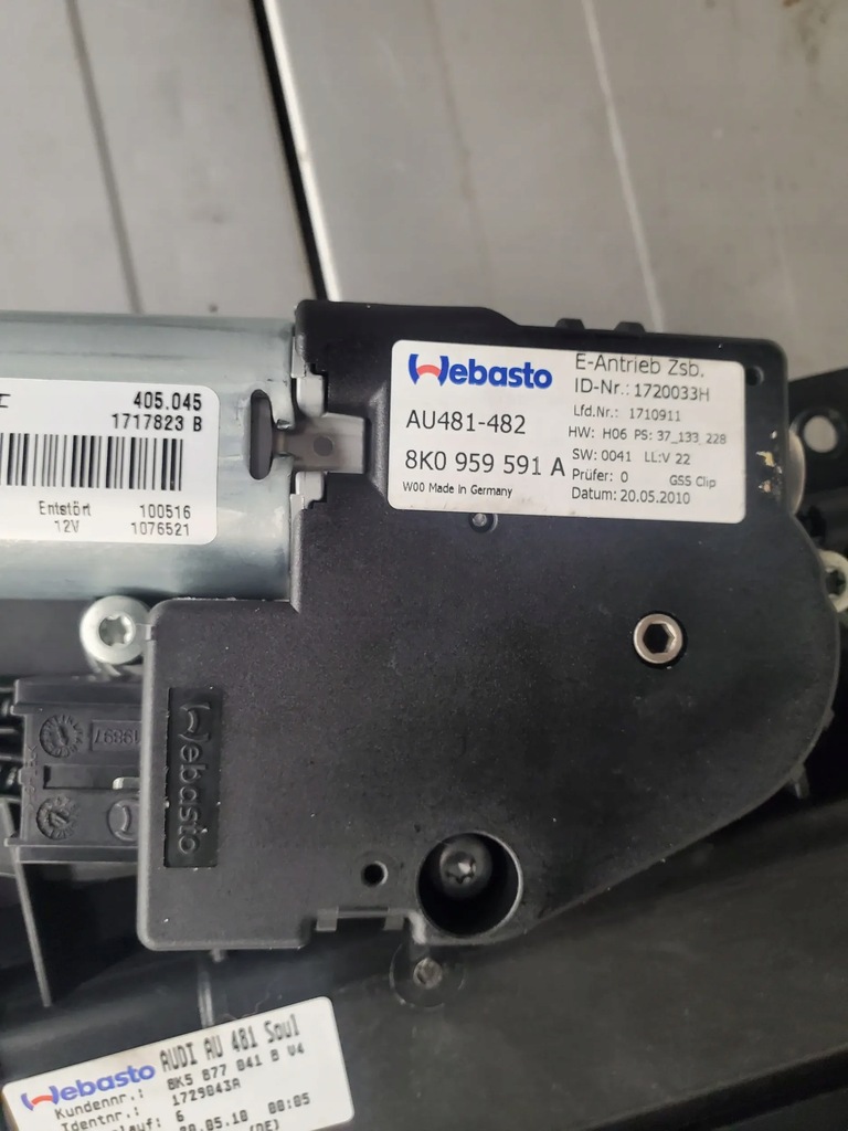 фото №6, Audi a4 s4 b8 8k 8k5877041b люк