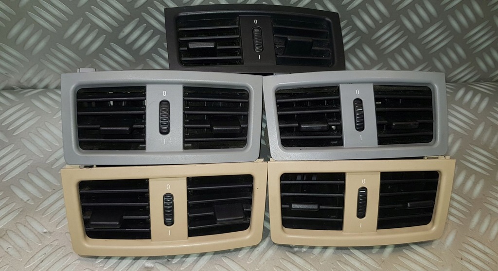 фото №11, Bmw 5 e60 e61 решітка обдув задня задня повітропровід сіра grau 6932026 6932023