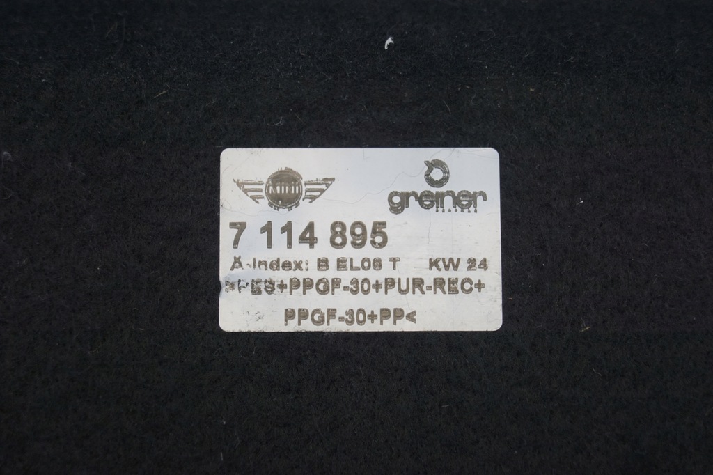 фото №11, Полиця багажника mini cooper r52 cabrio 7114895