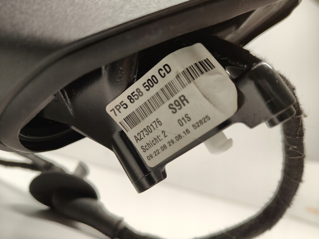 фото №6, Porsche cayenne 7p5 lift дзеркало праве 15 pin камера асистент europa 14-17