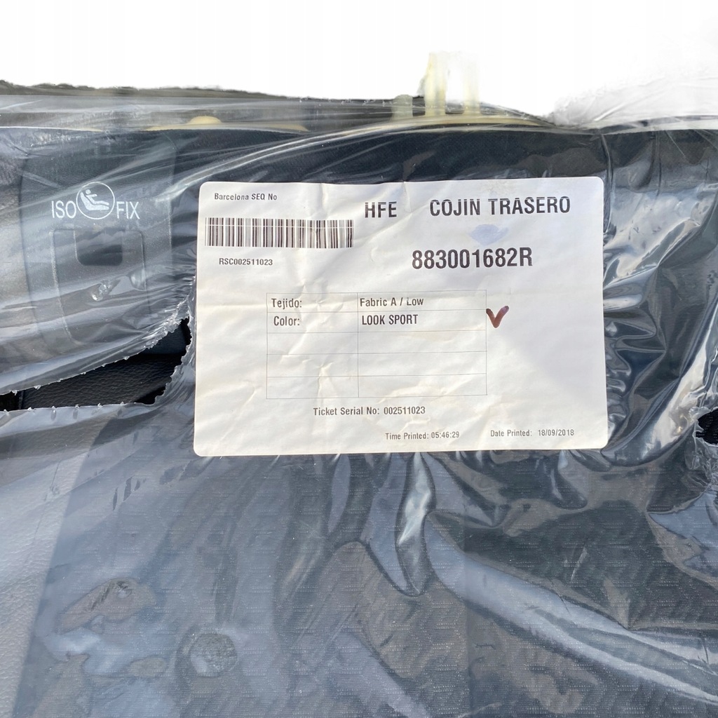 фото №16, Набір сидінь заднє сидіння renault kadjar