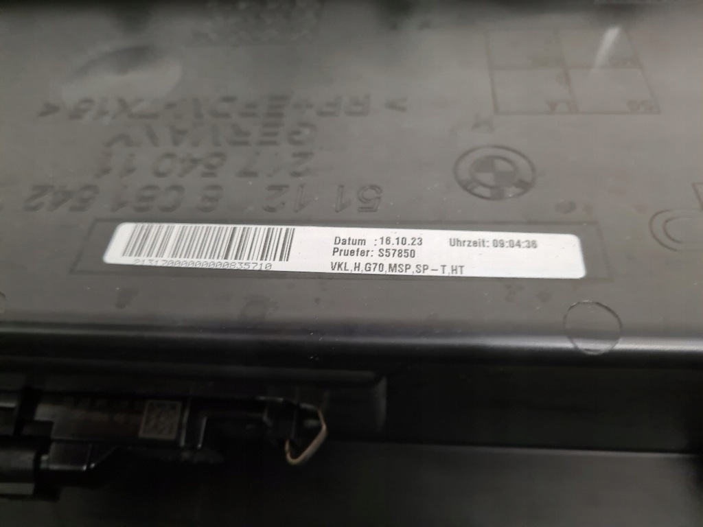 фото №9, Bmw 7 g70 бампер задняя задний 6pdc m-pakiet c64