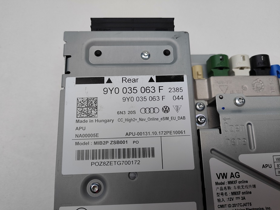 фото №5, Блок керування зчитувач навігації 9y0035063f cayenne 9y