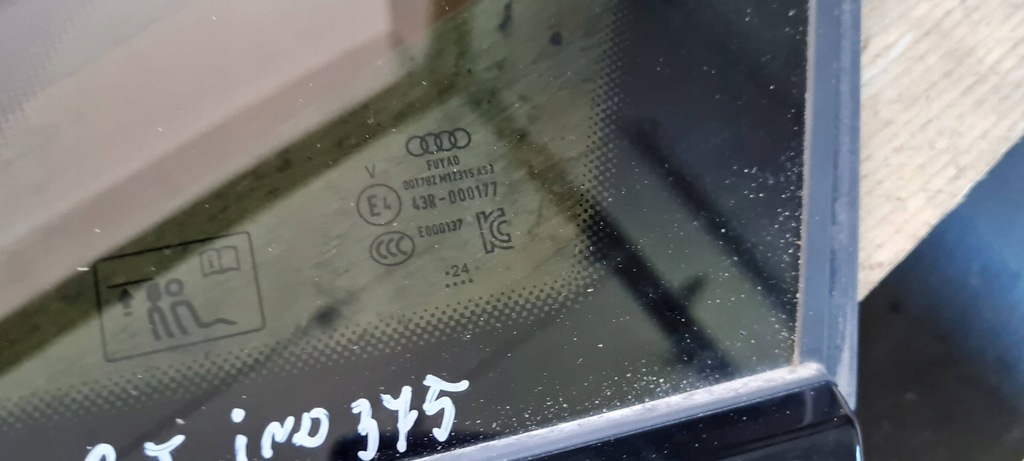 фото №6, S3 8y a3 lift стекло кузовная правая задняя sline sportback 24r 8y4845298l