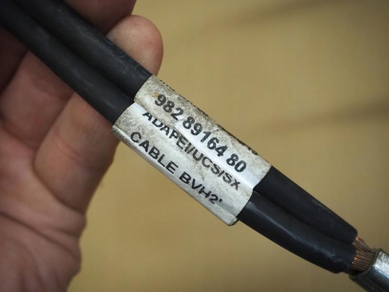 фото №2, Шланг клема мінусова citroen peugeot 1.6 thp