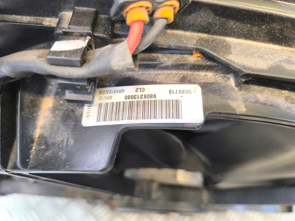 фото №13, Toyota proace ii opel zafira d 1.5 1.6 b-hdi радиатор радиатор вентилятор