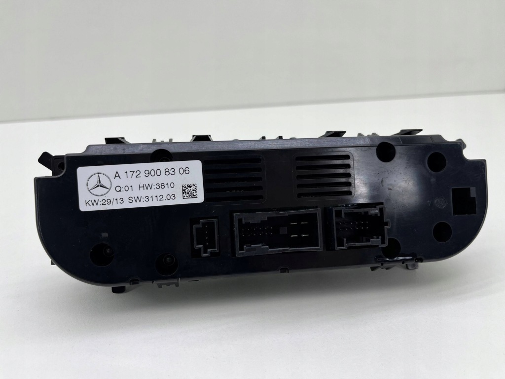 фото №7, Mercedes r172 slk панель регулювання обдув кондиціонера a1729008306