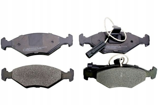 фото №1, B110178 тормозные колодки тормозные fiat palio gdb 1393