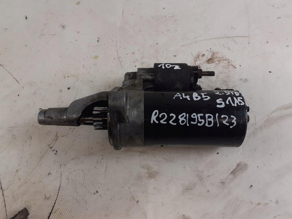 фото №1, Стартер audi a4 b5 2.5 tdi 10z