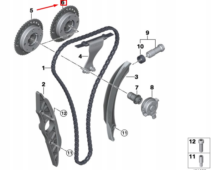 фото №1, Bmw 3 g20 outlet распредвал регулировка unit 11368629907