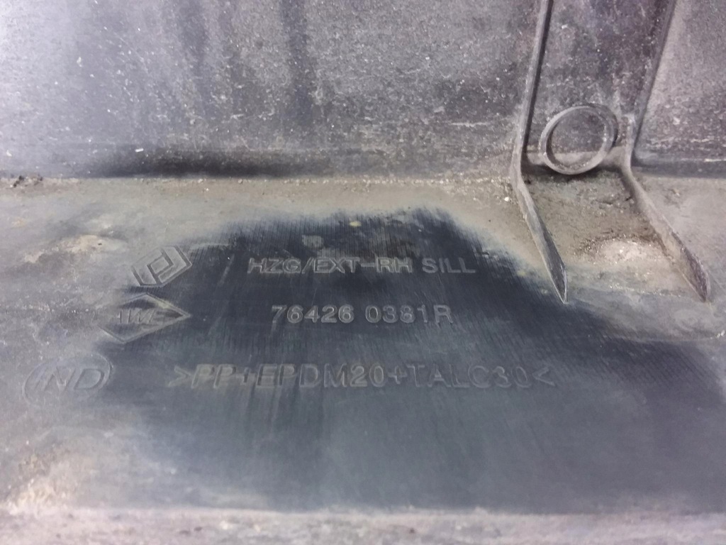 фото №6, Koleos ii молдинг порог порог правый 764260381r