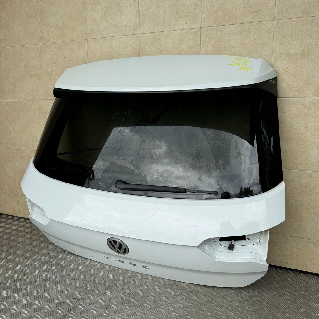 фото №3, Крышка багажника задняя комплектная vw volkswagen t-roc 2ga 2017 rok