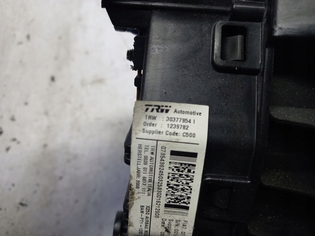 фото №5, Подушка подушка безопасности citroen jumper ii 07354362450