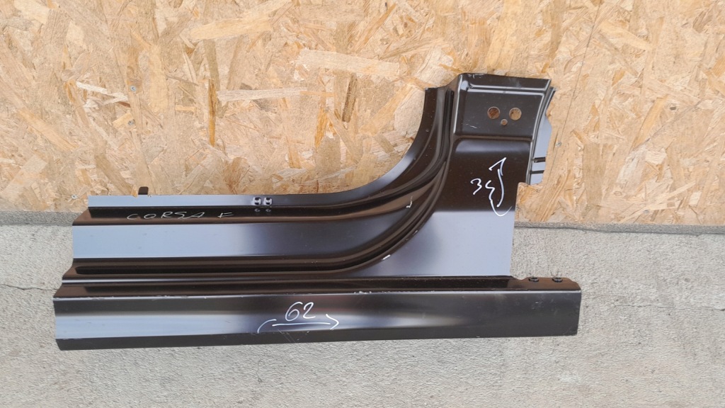 фото №2, Opel corsa f правий поріг блок двигуна a