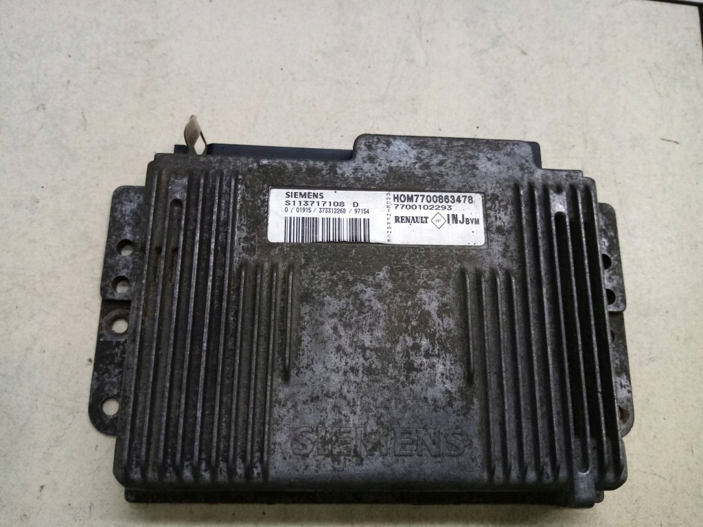 фото №1, Блок управления двигателя renault clio ii 1.4 8200059086