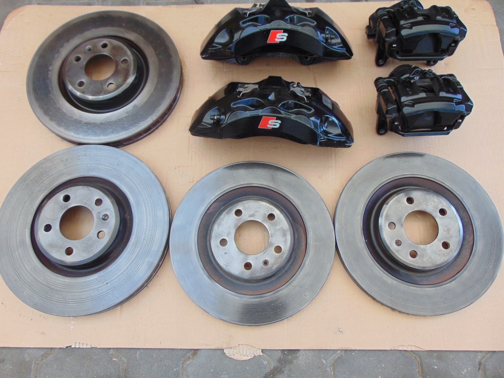 фото №1, Суппорты тормозные диски audi sq5 ii s5 перед задняя 80a