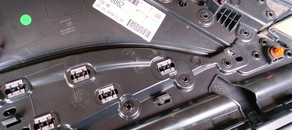 фото №10, Dekor обшивка двері правий задня mercedes w213 lift