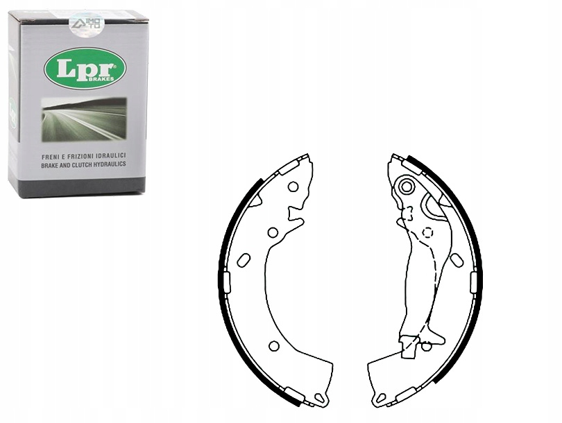 фото №1, Lpr тормозные колодки тормозные hyundai getz kia rio iv 1.0-