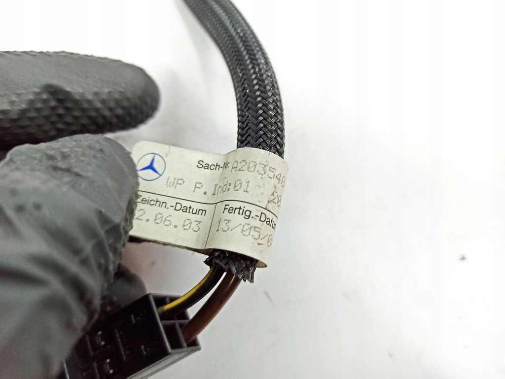 фото №9, Mercedes-benz c w203 2004 панелі керування, перемикачі