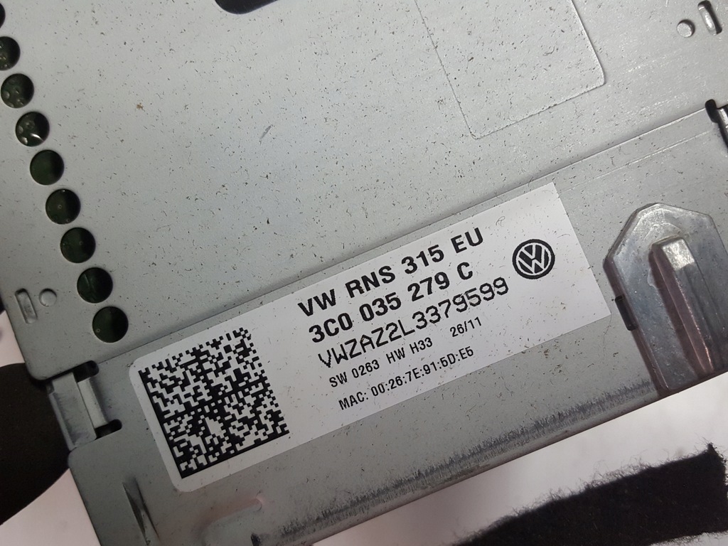 фото №4, Vw passat cc passat b7 радіо навігація 3c0035279c