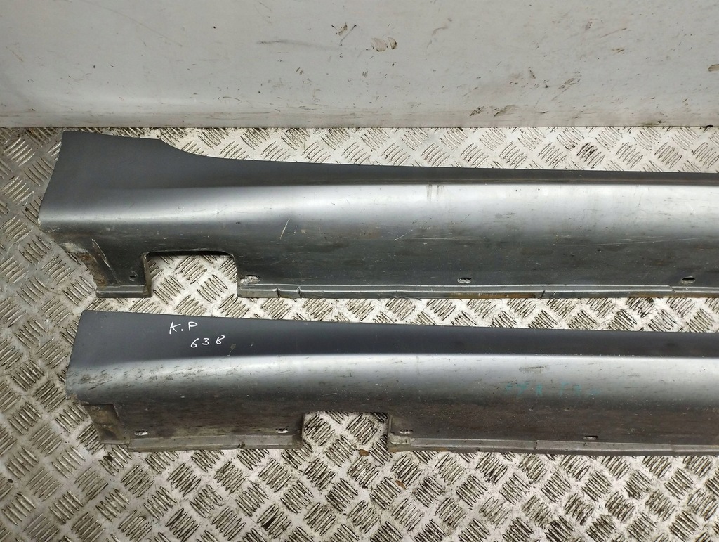 фото №10, Bmw 5 e60 e61 2004 комплект поріг