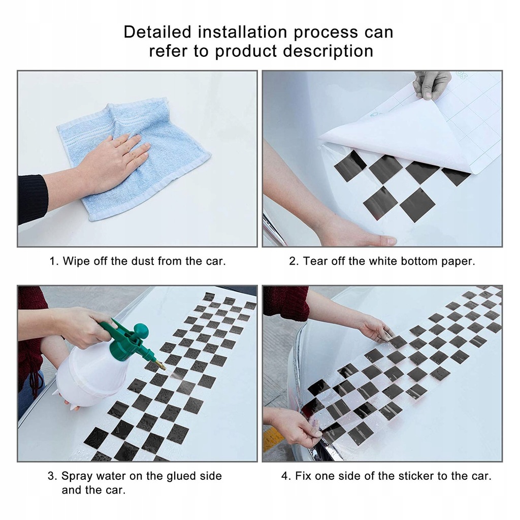 фото №10, Капот автомобиля наклейка w ремни гонки