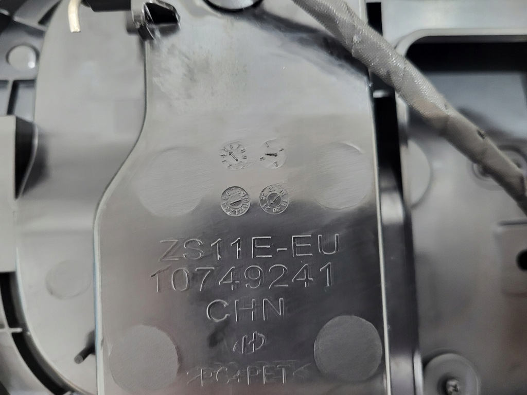 фото №11, Mg zs ev electric решітка радіатора роз'єм заряджання кришка nowa оригінал!