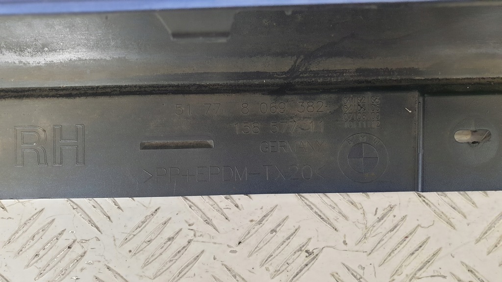 фото №13, Bmw 3 g20 m-pakiet молдинг порог порог правый