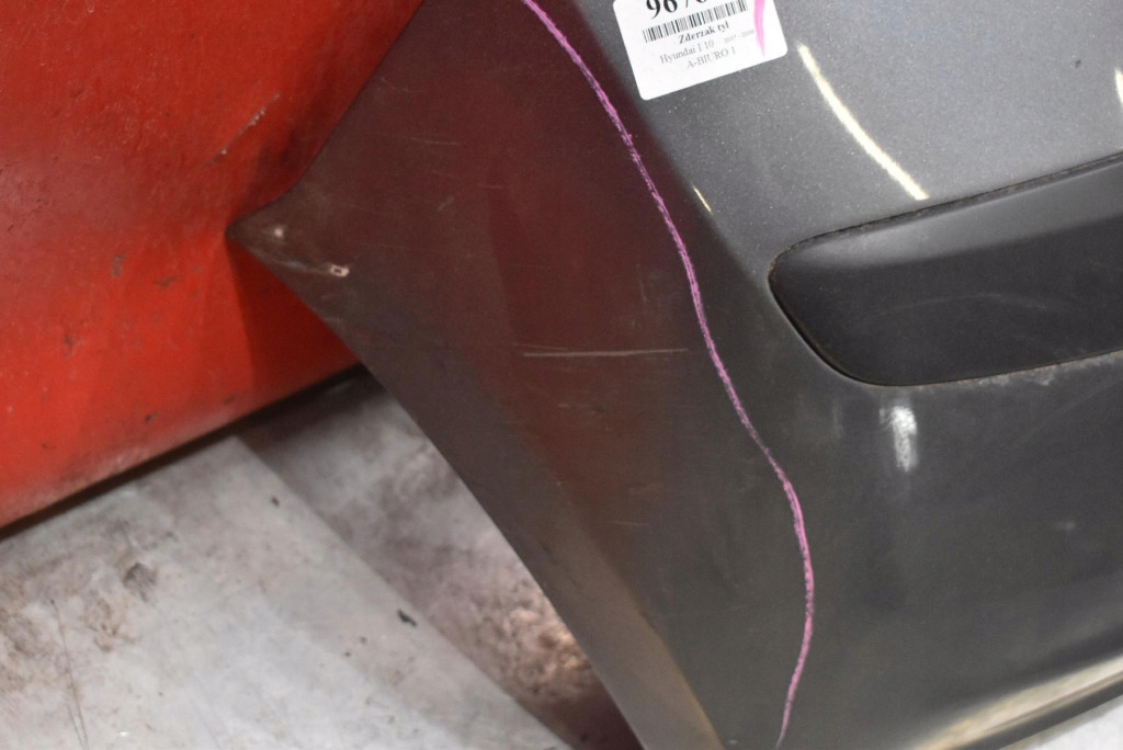 фото №9, Бампер задняя задний szary hyundai i10 i 10 1 i 5d hb 07-09