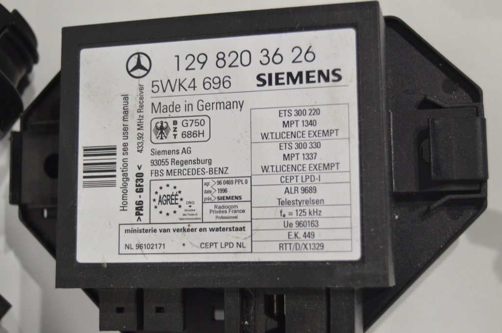 фото №6, Mer w210 4.2 v8 бортовий комп'ютер двигуна 0215452332 набір