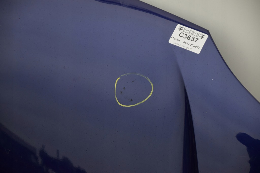 фото №8, Капот крышка двигателя renault twingo iii