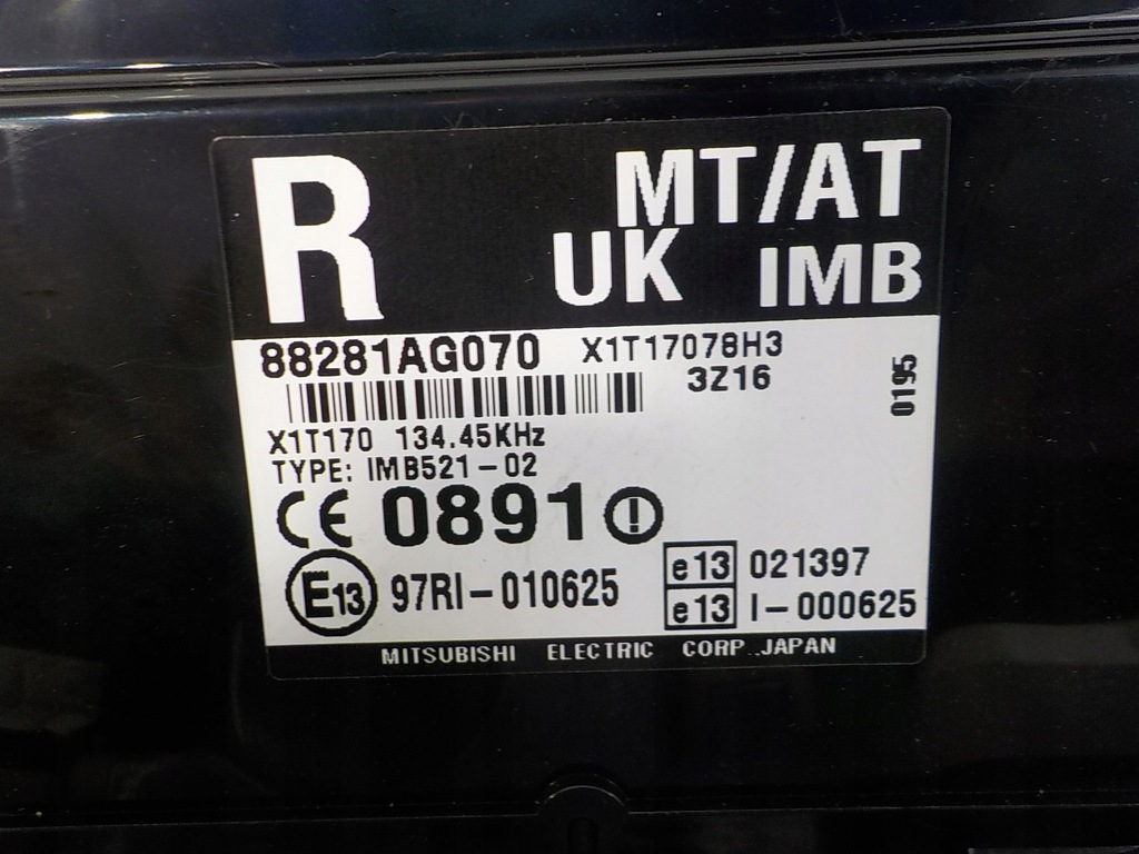 фото №8, Subaru legacy iv 2.0 набір стартовий 22611ah840